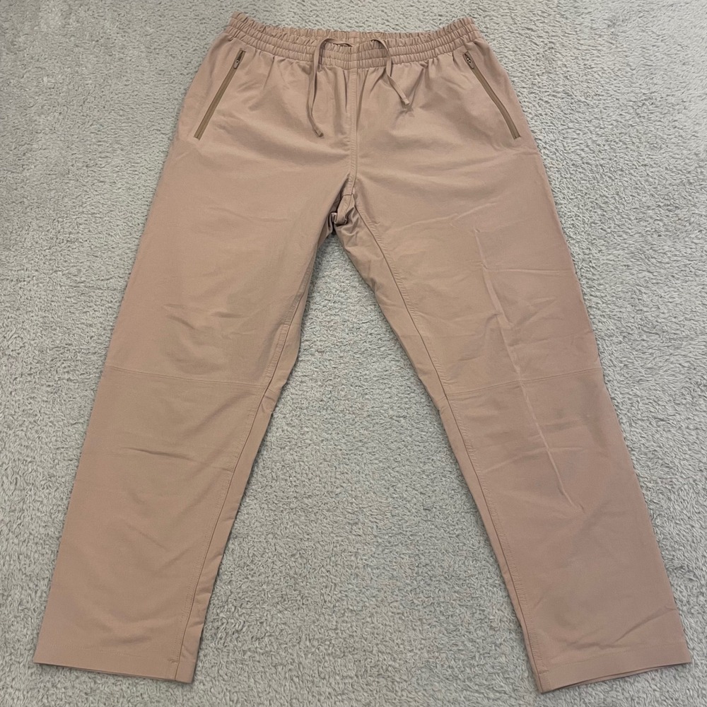 Outdoor Voices RecTrek Pant Womens Medium Pink 26" Inseam Elastic Waist